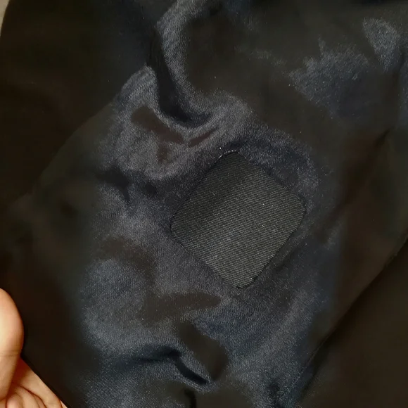 COS Elegant Black Women's Double Breasted Long Coat. Blazer Style.Wool, Cashmere - Picture 9 of 13